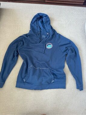 Blue 84 Women's Navy Zip-Up Hoodie Sweater